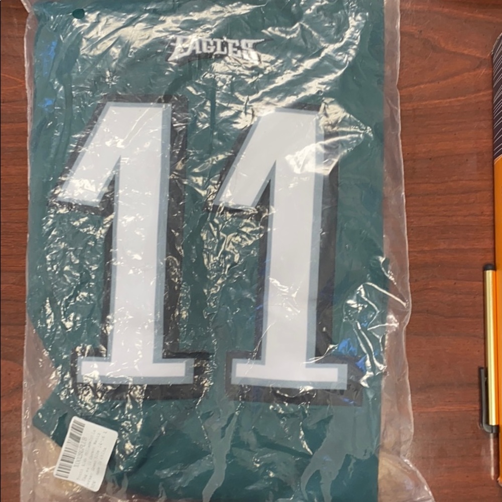 Philadelphia Eagles Carl Wentz youth jersey size L